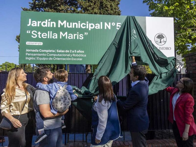 El Municipio de San Isidro abrió las preinscripciones para el ciclo lectivo 2027