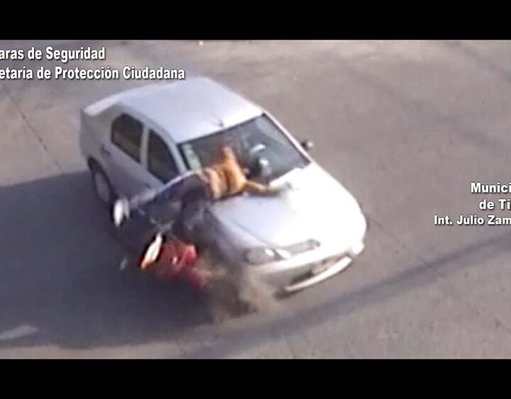 Conducción imprudente de motociclista causó un siniestro vehícular en Rincón de Milberg