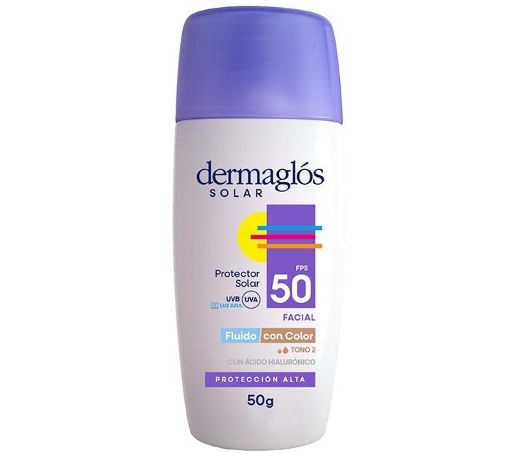 Dermaglós Solar renueva la presentación de su Fluido Facial FPS 50 y lanza dos nuevos tonos