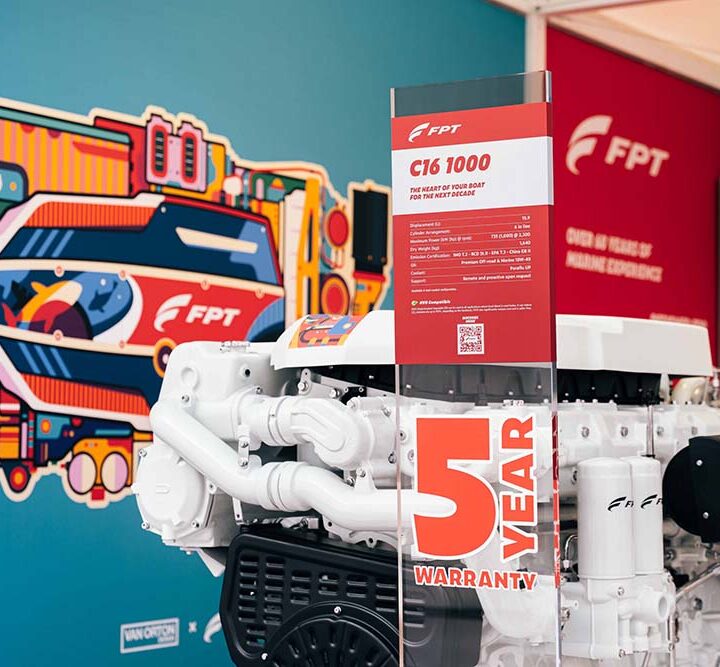 FPT aterriza en el Salón Náutico Internacional de Génova con As Labruna, BIMOTOR Y NAVAL Motor Botti