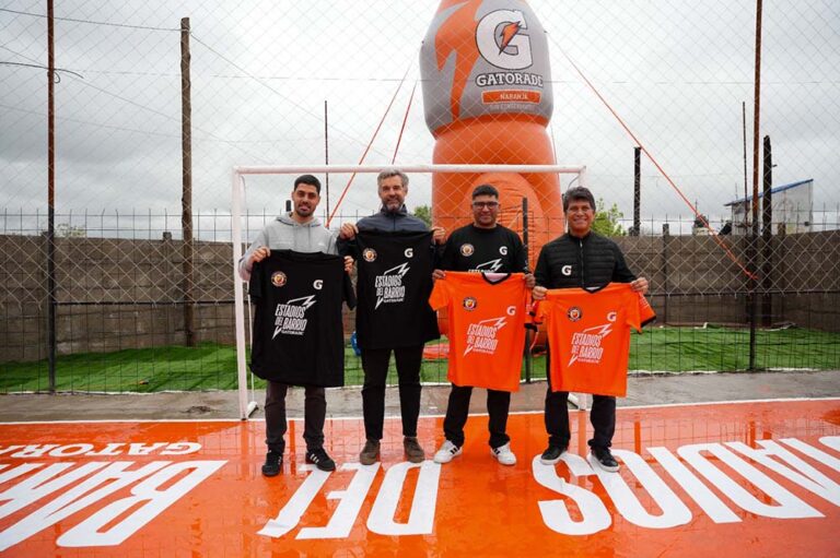 El talento que nace en el barrio: Gatorade inaugura su primer Estadio del Barrio en Laferrere