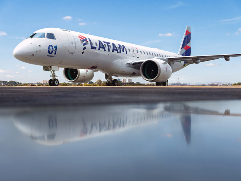 LATAM inicia la incorporación del Embraer E195-E2 a su flota