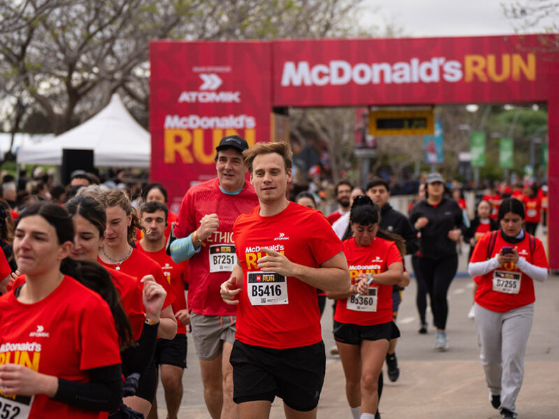 McDonald’s Run 2026: récord de inscripciones y 6.500 participantes en su primera edición mixta