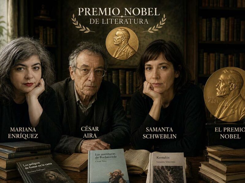Premio Nobel de Literatura: tres argentinos aparecen en las apuestas y César Aira se mete entre los máximos favoritos