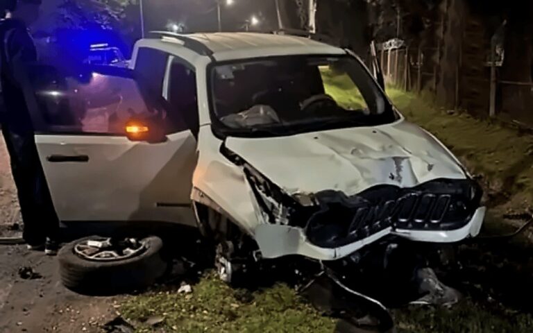 La Municipalidad inhabilitó al joven que se filmó a más de 100 km/h y chocó en Loma Verde
