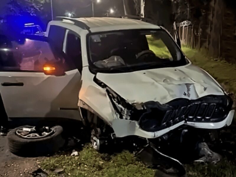 La Municipalidad inhabilitó al joven que se filmó a más de 100 km/h y chocó en Loma Verde