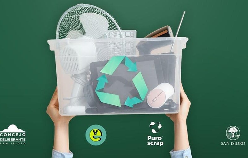 El Concejo Deliberante de San Isidro impulsa una campaña de recolección de residuos eléctricos y electrónicos