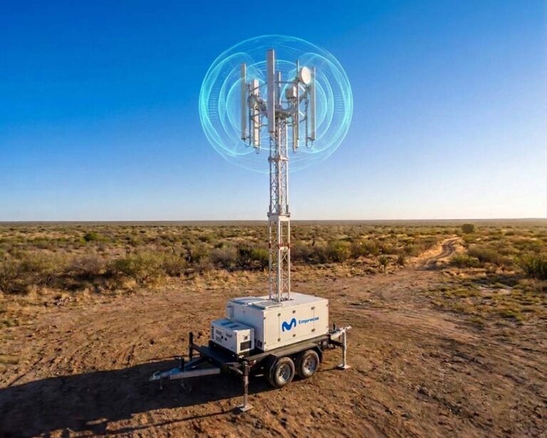 “Red Móvil”: la tecnología que asegura la conectividad 4G en los yacimientos más aislados