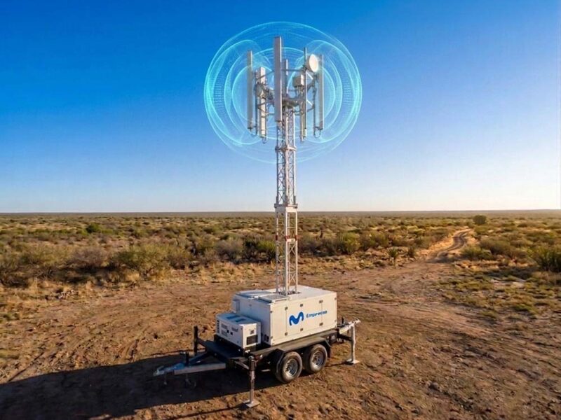 “Red Móvil”: la tecnología que asegura la conectividad 4G en los yacimientos más aislados