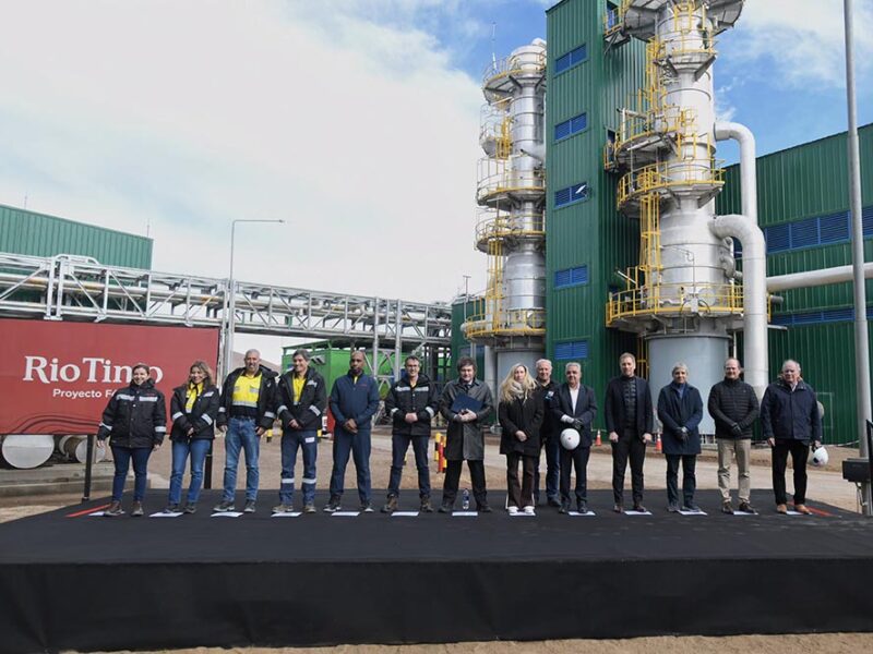 Rio Tinto celebra la inauguración de dos proyectos de litio por USD 1.400 millones en Argentina