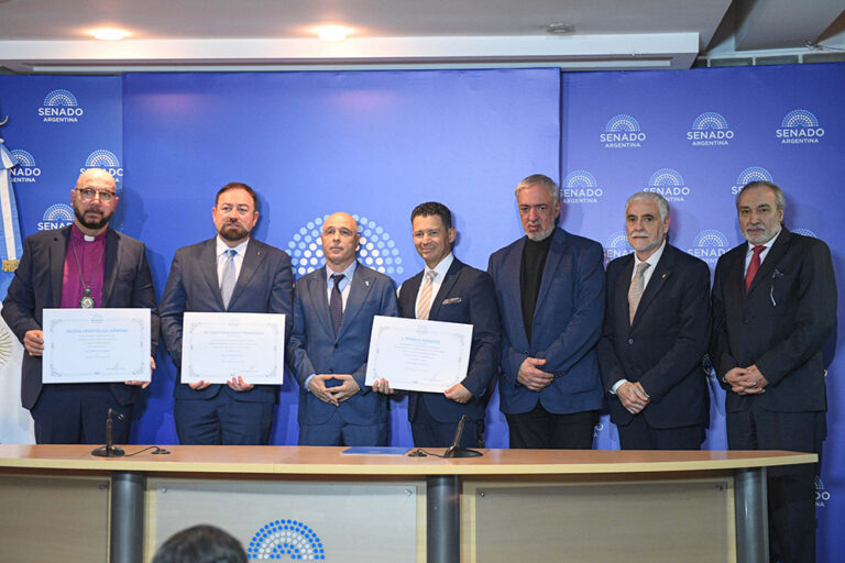 El Senado de la Nación fue escenario de un encuentro interreligioso por la paz