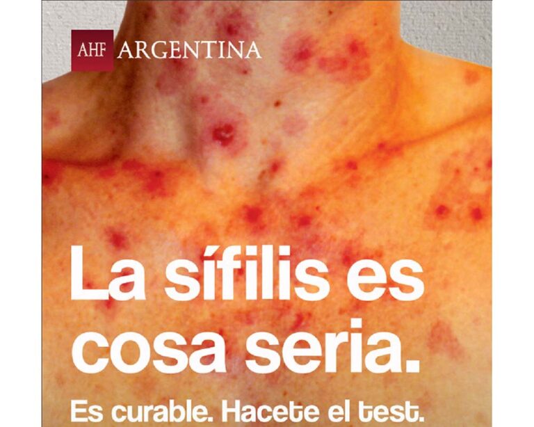 Sífilis: los diagnósticos en mujeres aumentaron 26% en los centros de AHF Argentina
