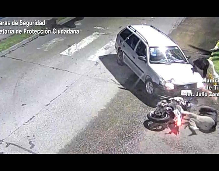 Un siniestro vial en El Talar terminó con una moto retenida por contar con pedido de secuestro activo
