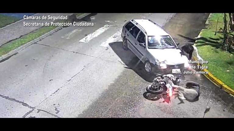 Un siniestro vial en El Talar terminó con una moto retenida por contar con pedido de secuestro activo