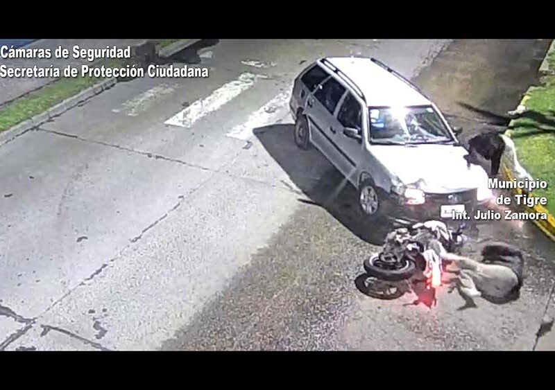 Un siniestro vial en El Talar terminó con una moto retenida por contar con pedido de secuestro activo