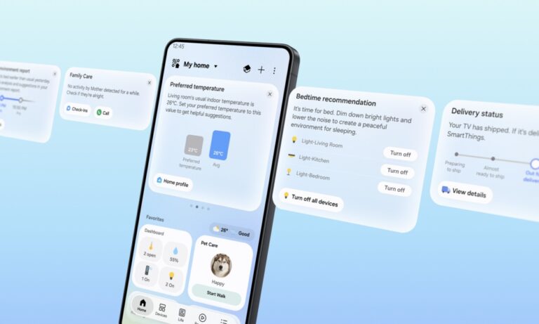 Samsung presenta ‘SmartThings Now’ en una nueva actualización de la plataforma que ofrece experiencias de usuario más intuitivas