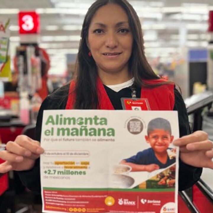 Soriana Fundación y Red BAMX movilizan 594 tiendas para apoyar a bancos de alimentos en 25 estados